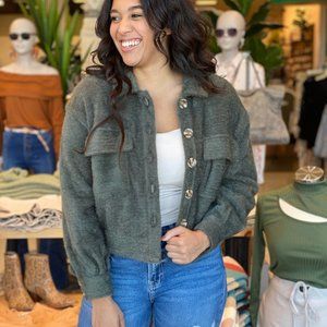 Jack - Button Up Shacket with Pockets by Z Supply